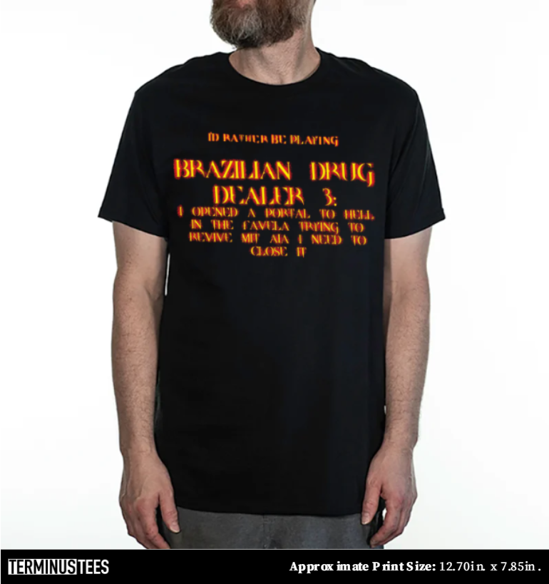 I'd Rather Be Playing - short sleeve