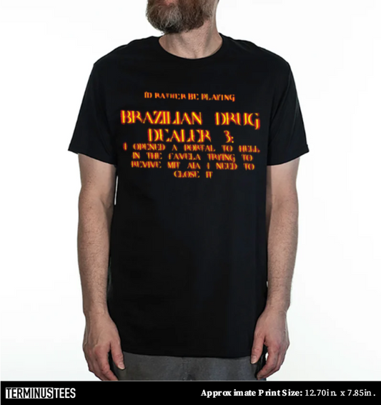 I'd Rather Be Playing - short sleeve